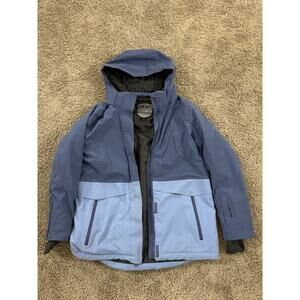 Boulder Gear June Womens XL Hooded Snow Ski Jacket Blue Snowboard Insulated Hood